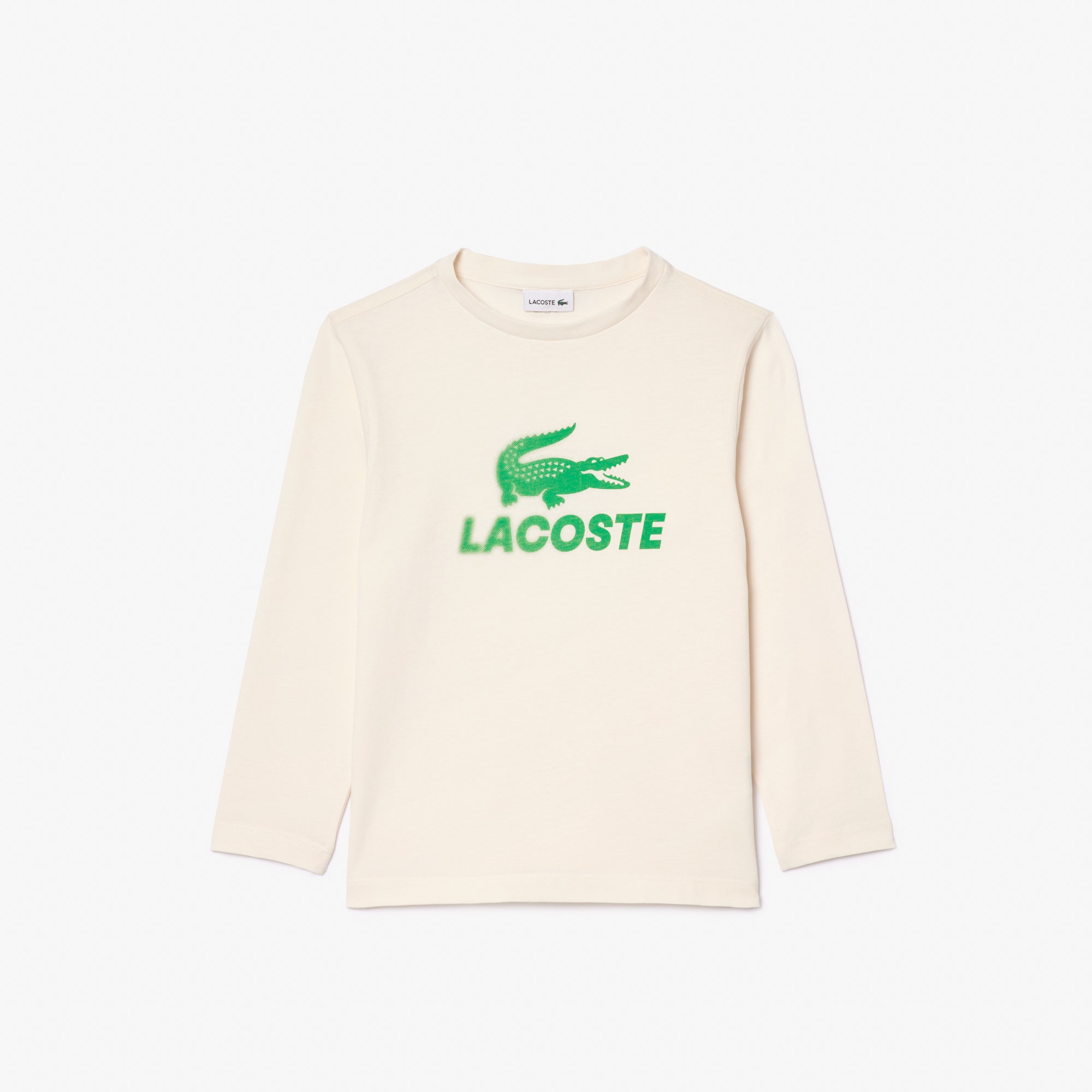 Crocodile Print Cotton T-shirt