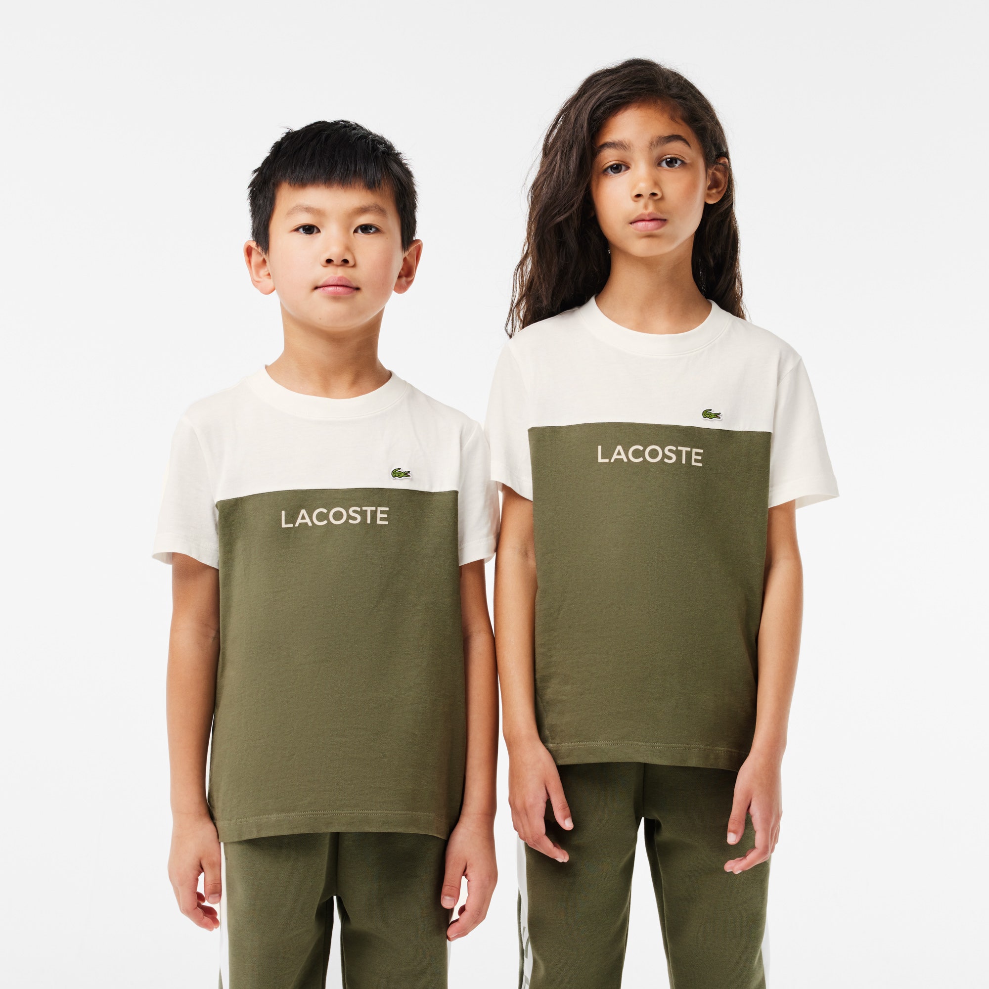 Cotton Colour-Block T-shirt