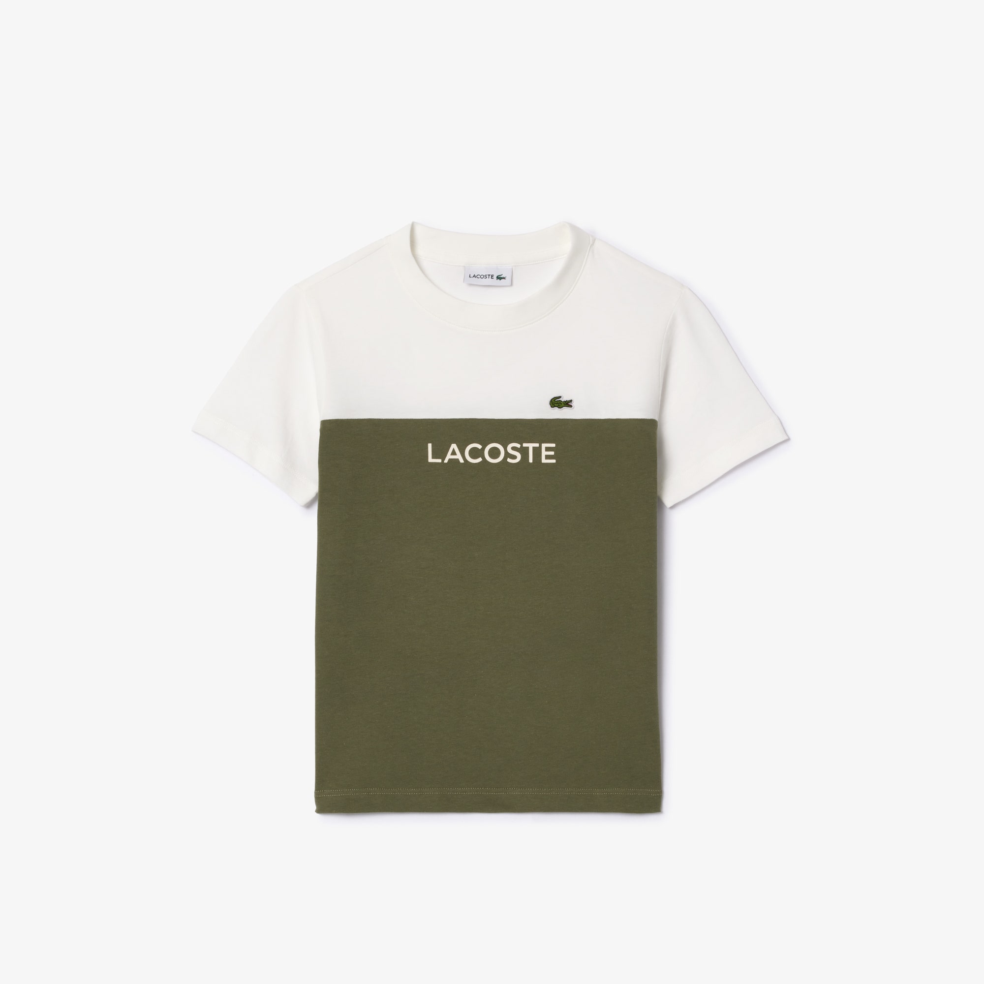 Cotton Colour-Block T-shirt
