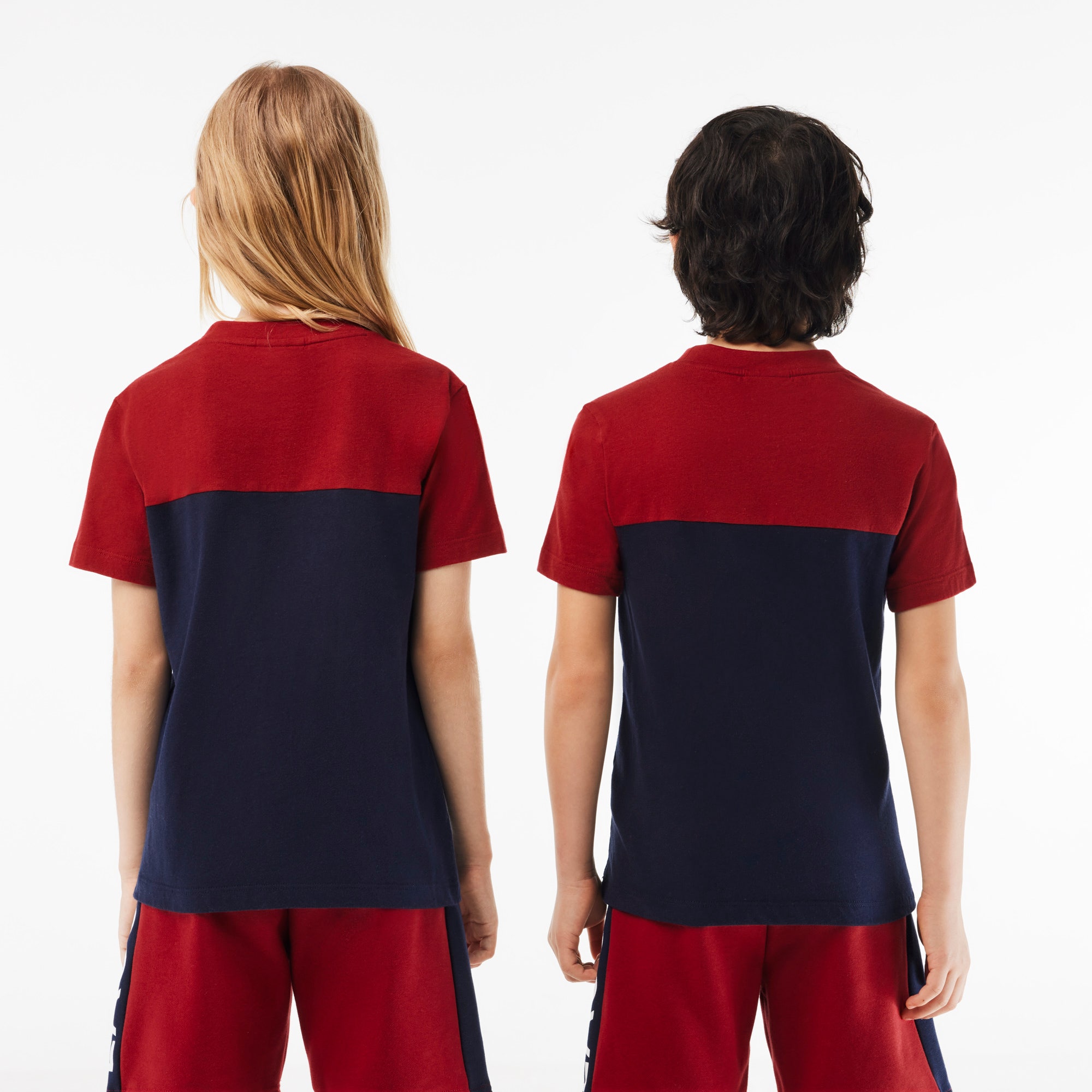 Cotton Colour-Block T-shirt