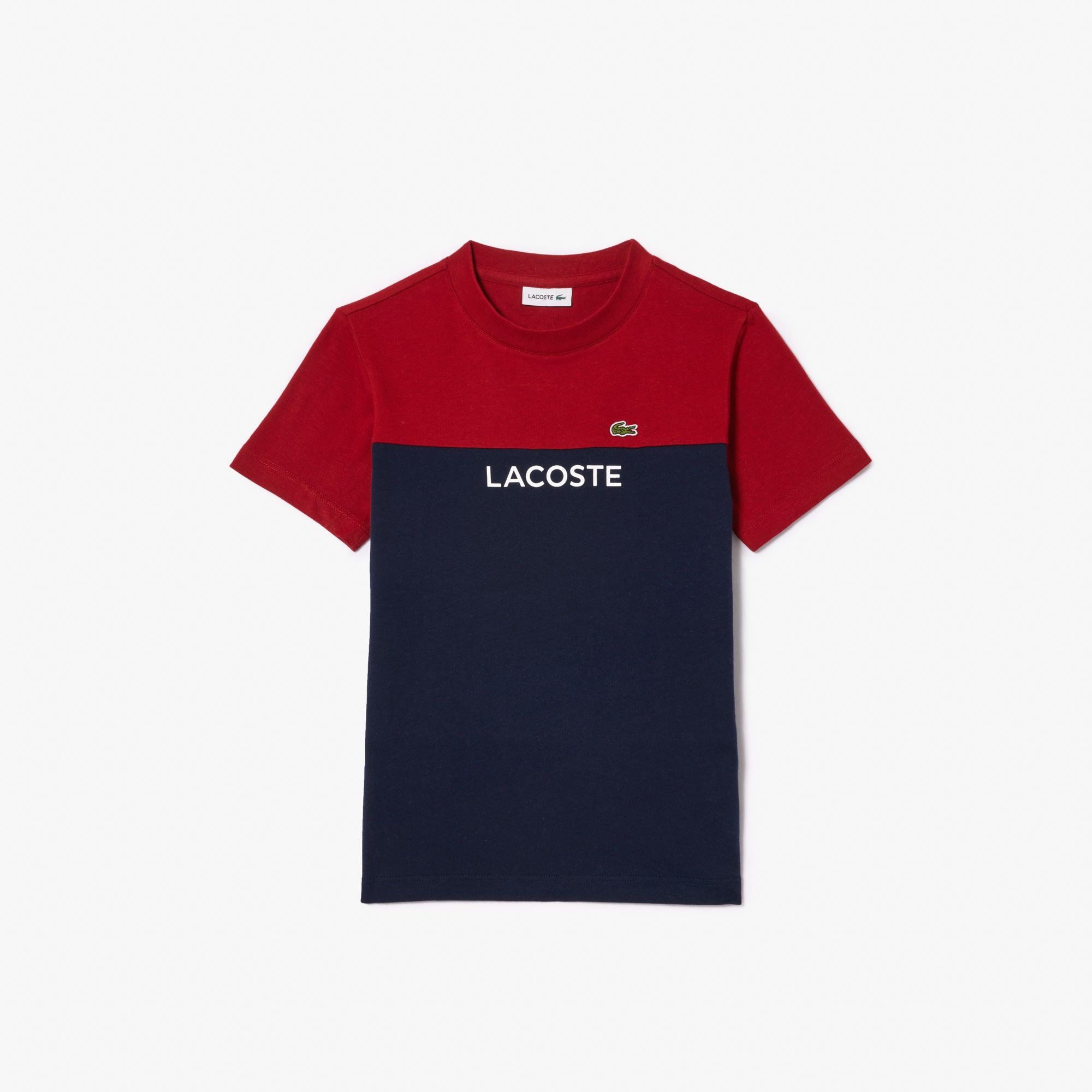 Cotton Colour-Block T-shirt