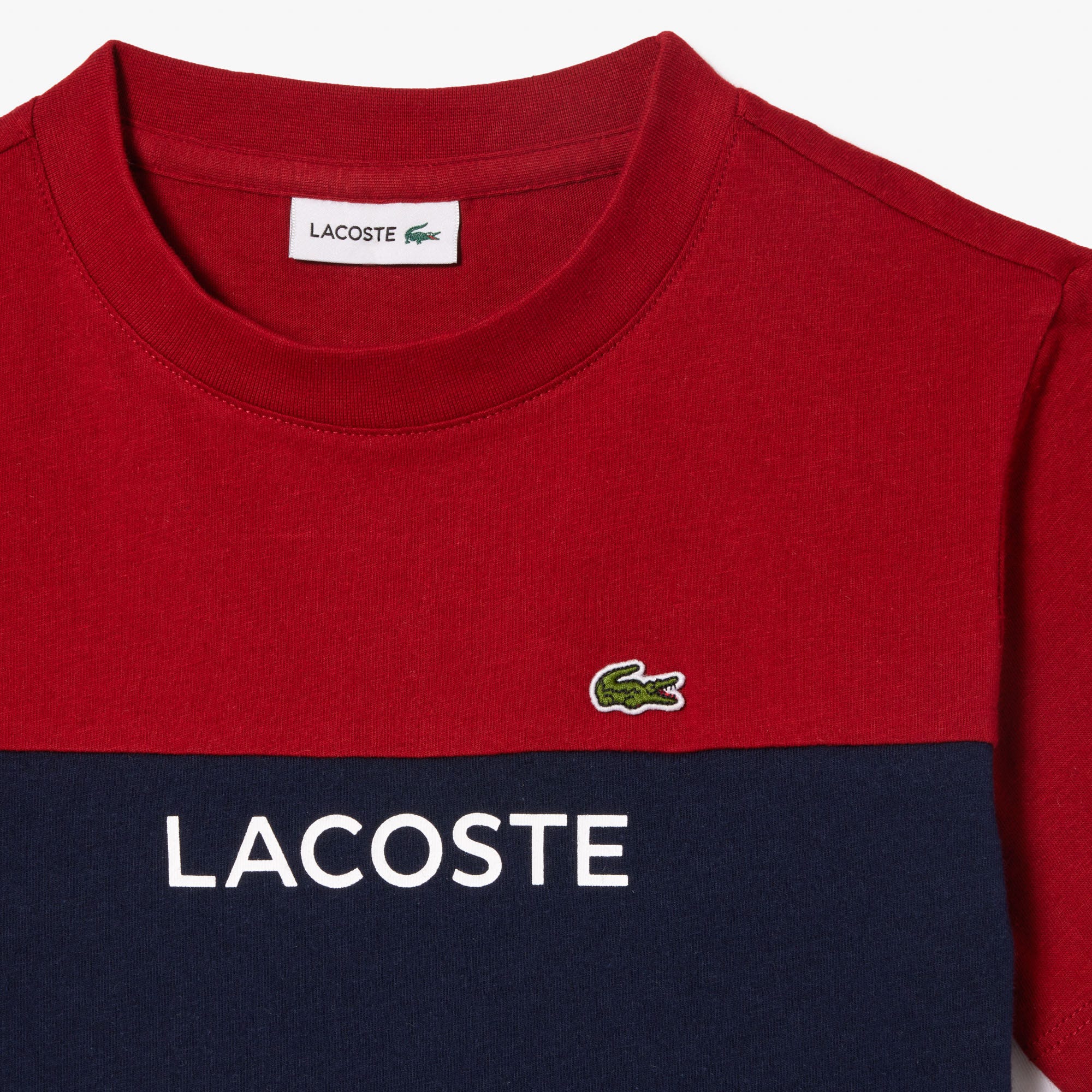 Cotton Colour-Block T-shirt