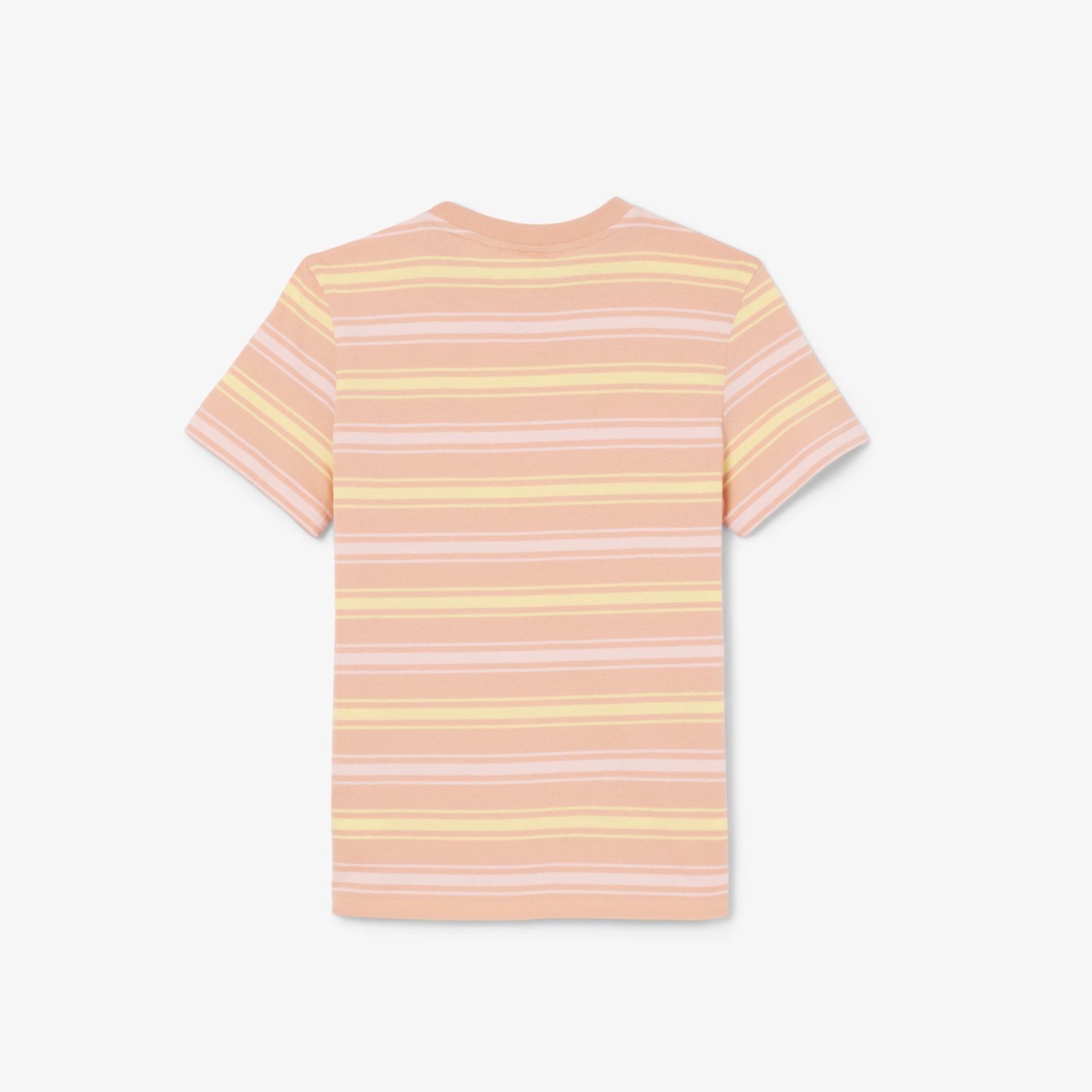 Contrast Stripe Cotton T-shirt