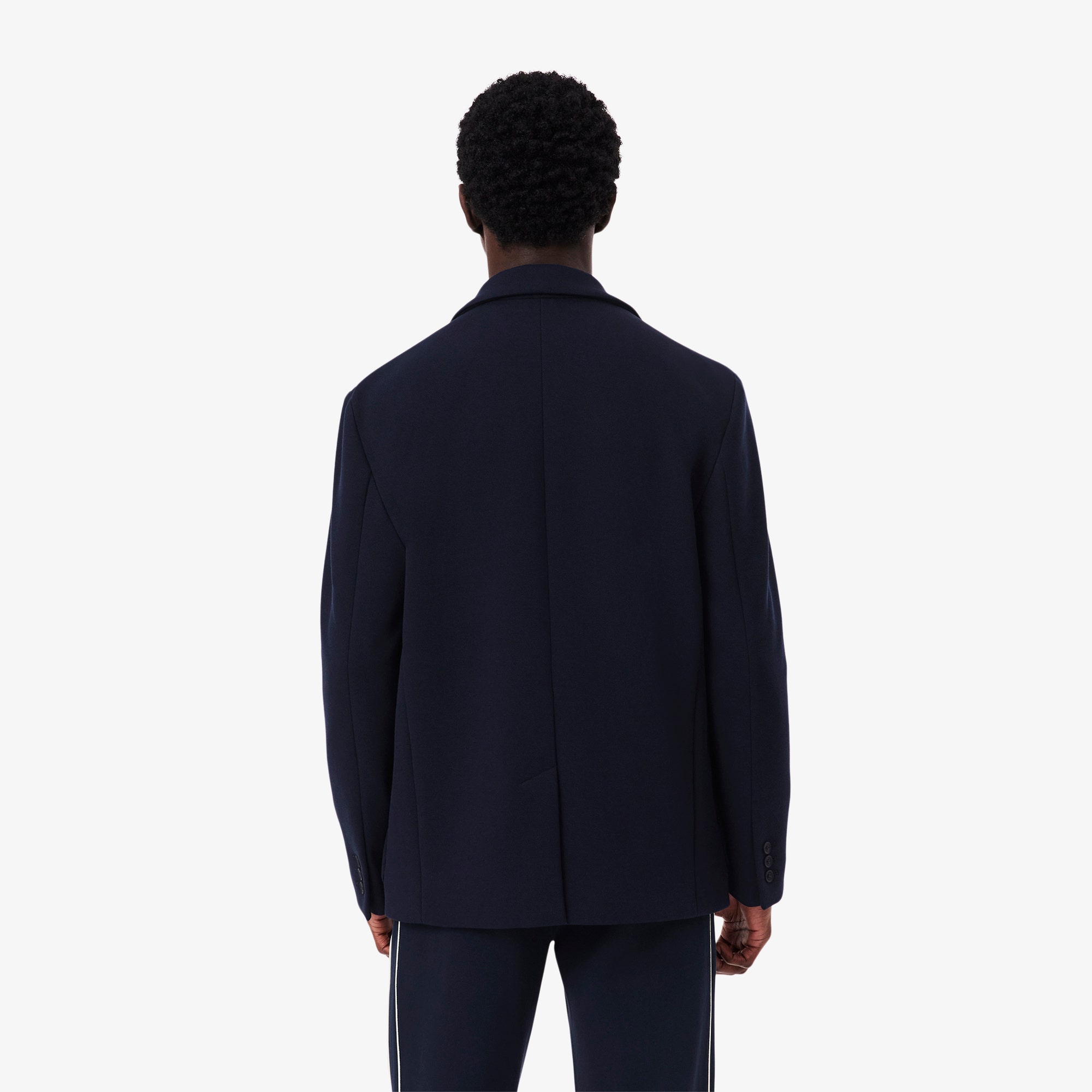 Double-Face Pique Blazer