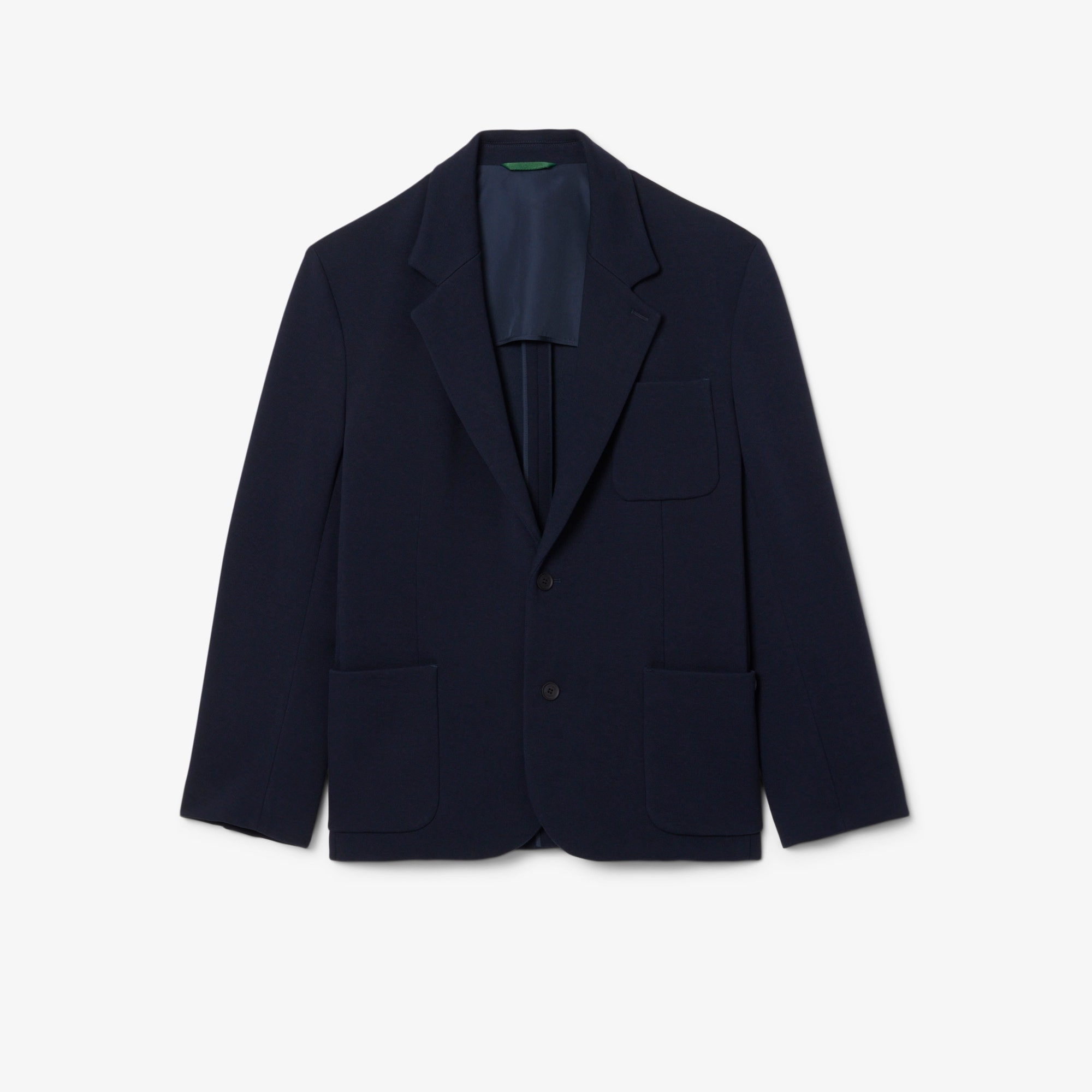 Double-Face Pique Blazer