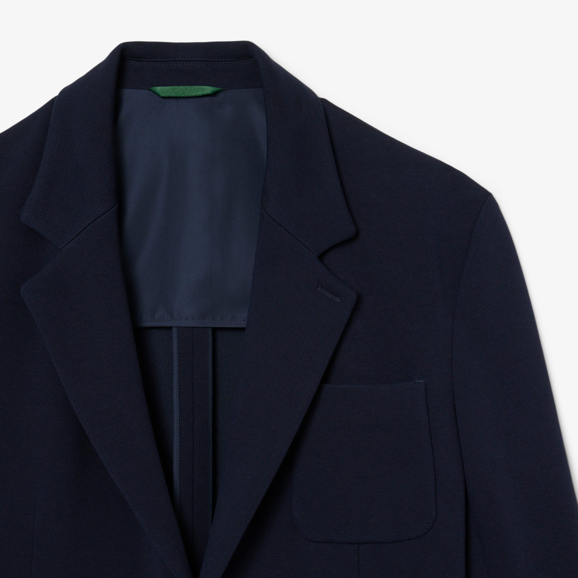 Double-Face Pique Blazer