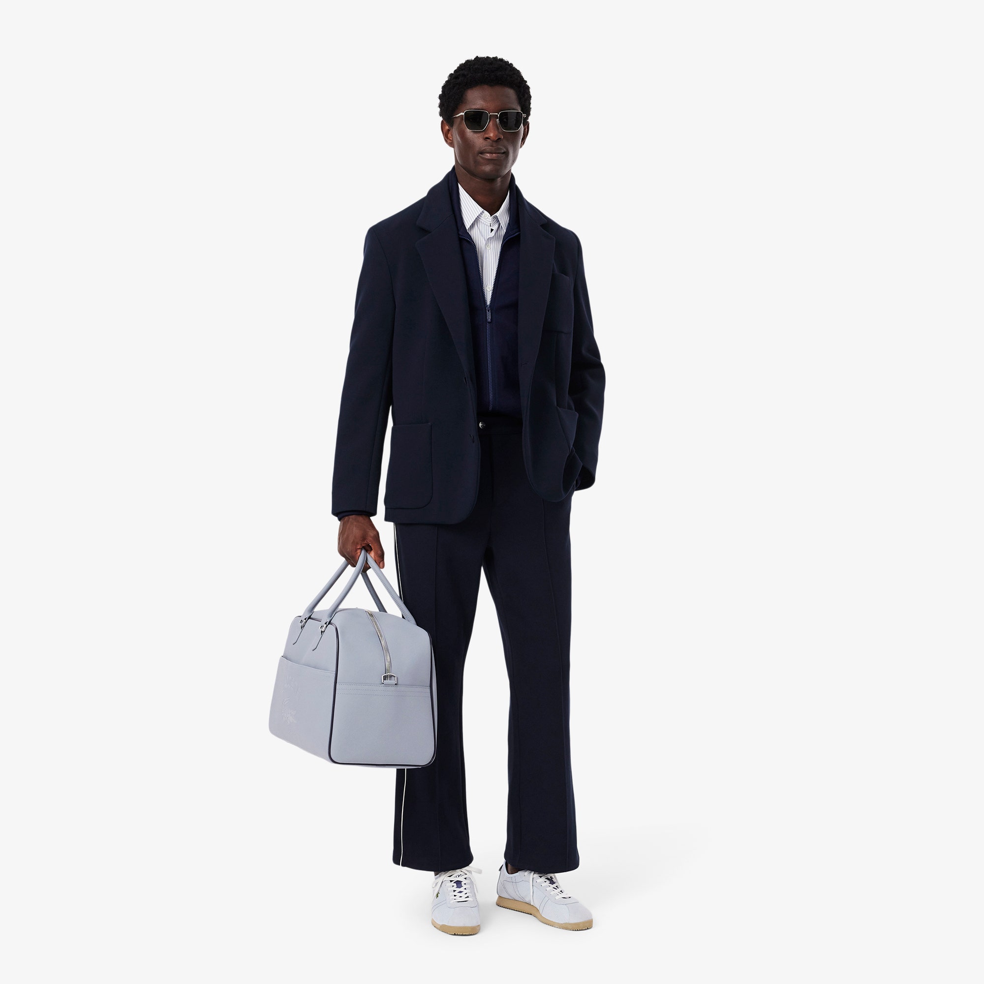 Double-Face Pique Blazer