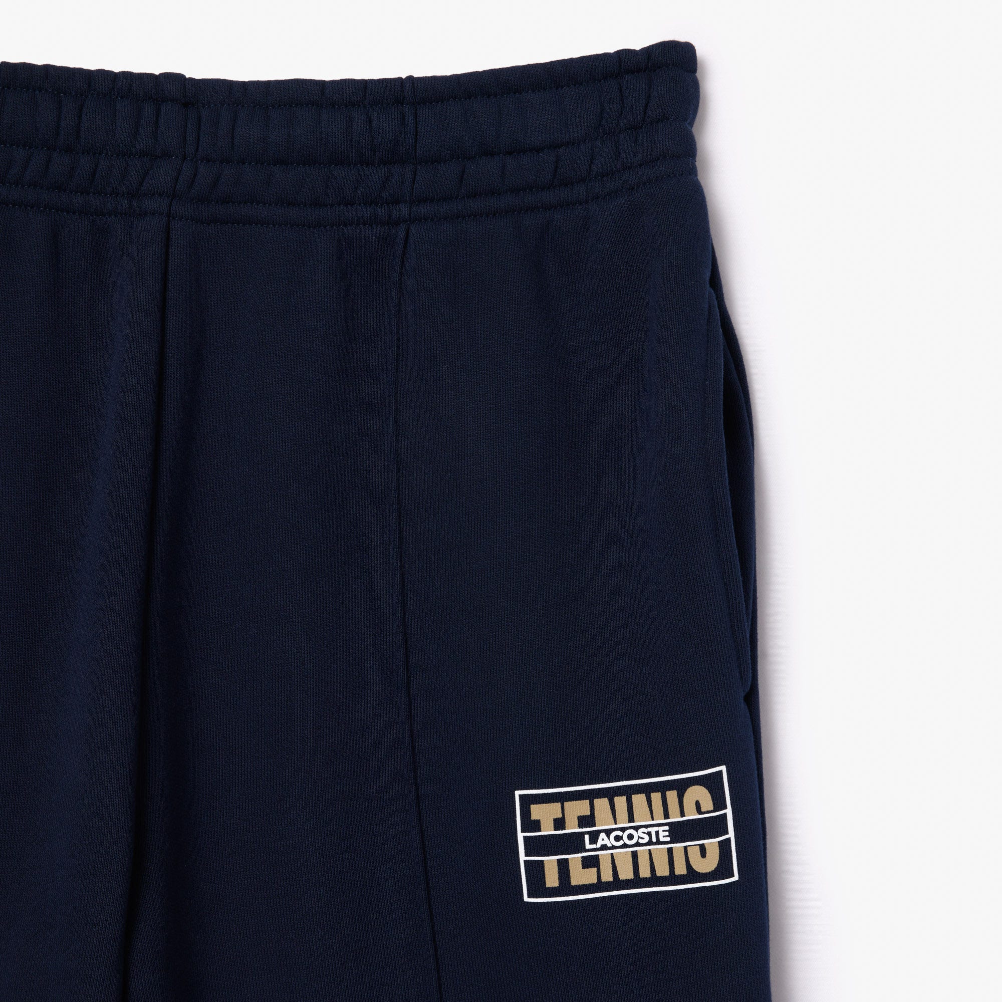 Tennis Print Cotton Track Pants 