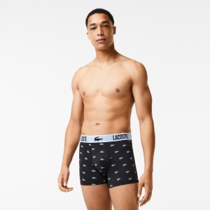 Men's Lacoste Recycled Polyester Jersey Trunk Three-Pack