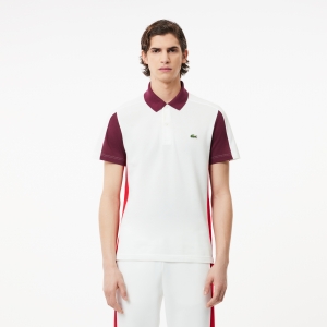 Cotton PiqueColourblock Polo Shirt
