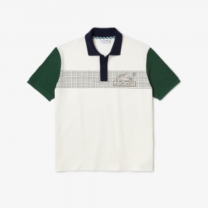 Men's Lacoste Loose Fit Organic Cotton Polo Shirt