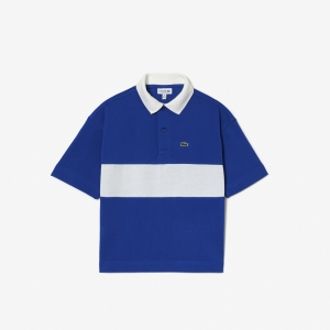 Colourblock Piqué Polo Shirt 