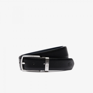Leather Belt/2 Buckle Gift Set