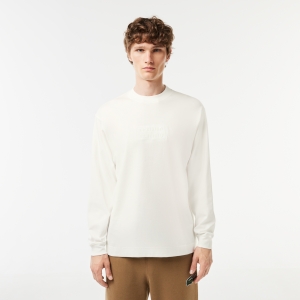 Long Sleeve Loose Fit Cotton T-shirt
