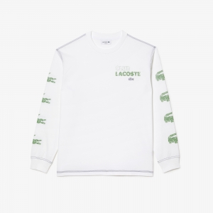 Unisex Lacoste Loose Fit Croc T-Shirt