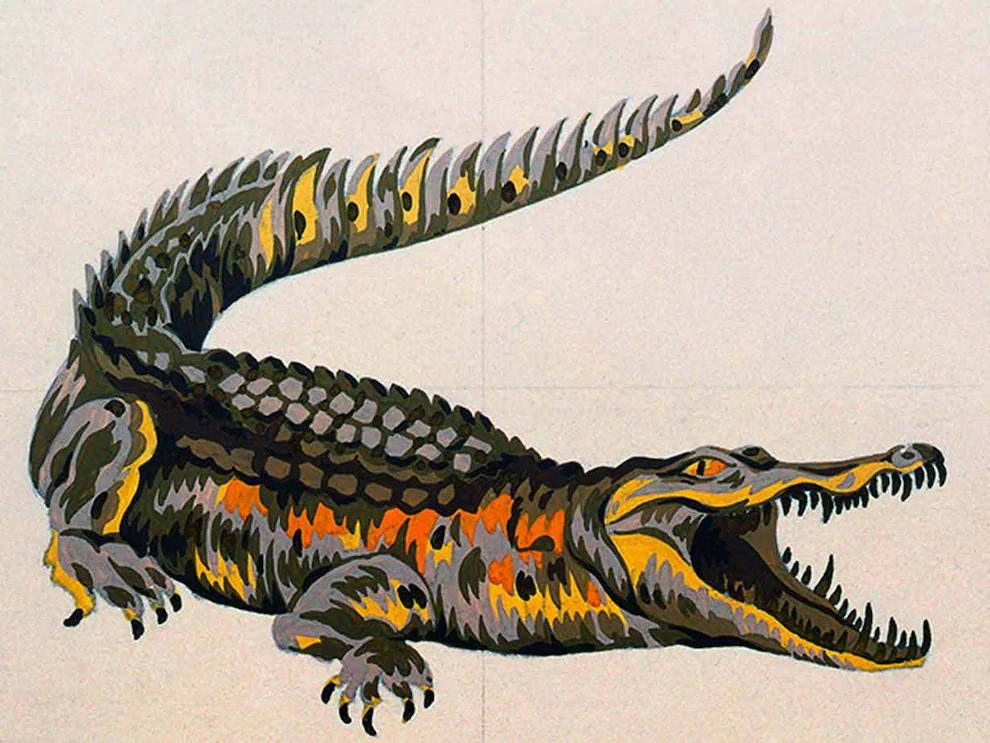 Lacoste Crocodile logo and symbol history